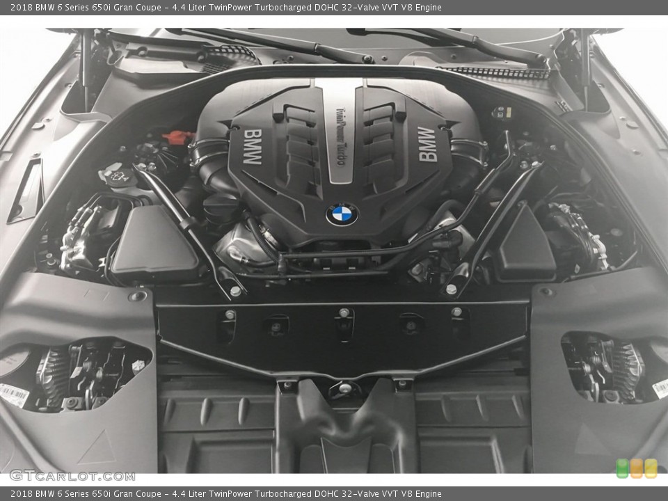 4.4 Liter TwinPower Turbocharged DOHC 32-Valve VVT V8 Engine for the 2018 BMW 6 Series #126253573