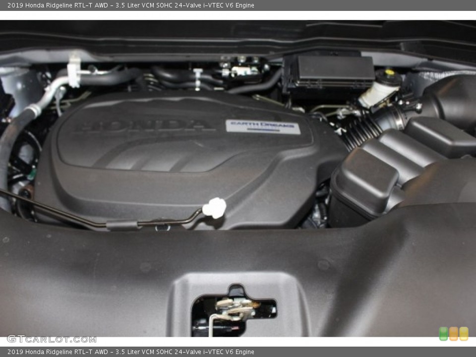 3.5 Liter VCM SOHC 24-Valve i-VTEC V6 2019 Honda Ridgeline Engine