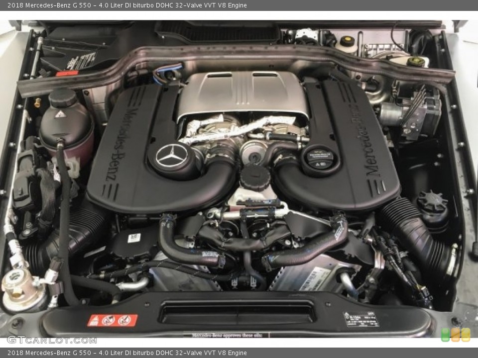 4.0 Liter DI biturbo DOHC 32-Valve VVT V8 Engine for the 2018 Mercedes-Benz G #126280665