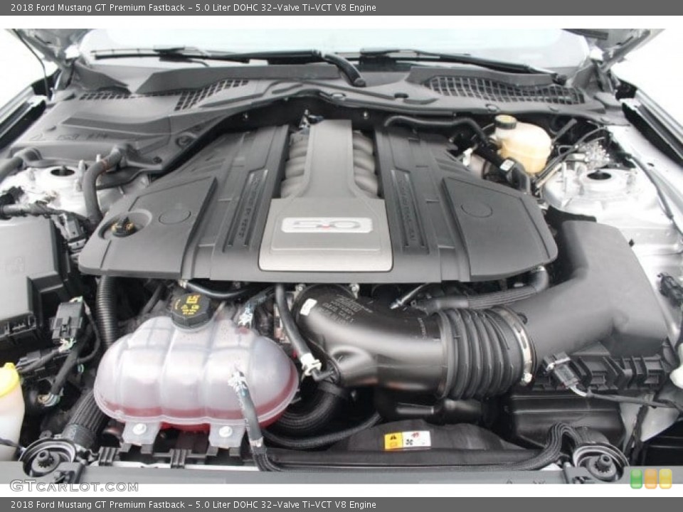 5.0 Liter DOHC 32-Valve Ti-VCT V8 Engine for the 2018 Ford Mustang #126338978