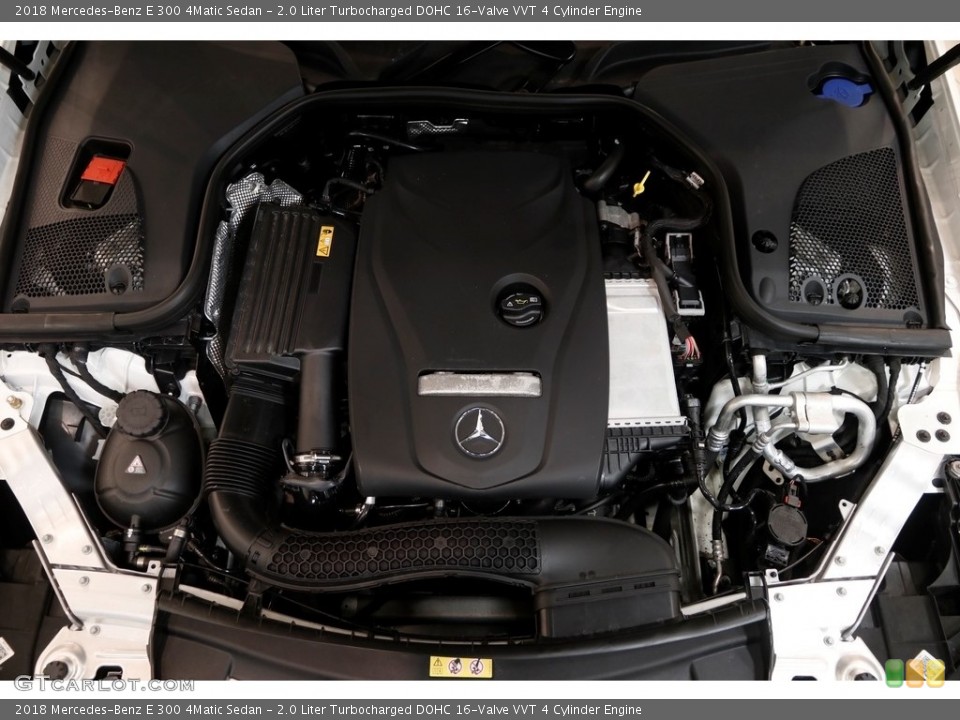 2.0 Liter Turbocharged DOHC 16-Valve VVT 4 Cylinder 2018 Mercedes-Benz E Engine