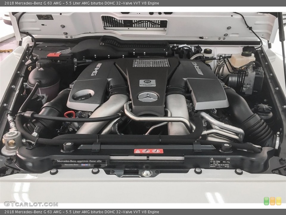 5.5 Liter AMG biturbo DOHC 32-Valve VVT V8 Engine for the 2018 Mercedes-Benz G #126439672