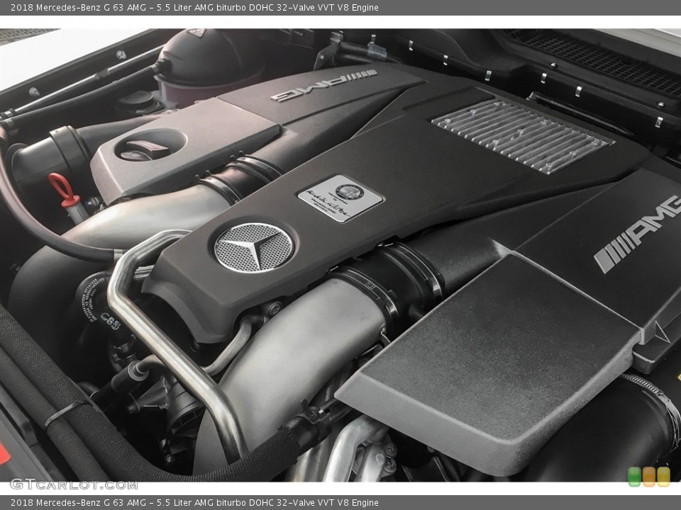 5.5 Liter AMG biturbo DOHC 32-Valve VVT V8 Engine for the 2018 Mercedes-Benz G #126440314