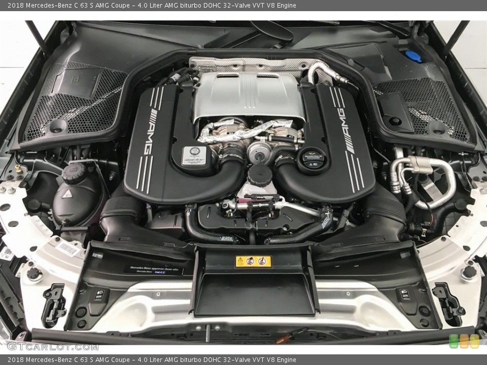 4.0 Liter AMG biturbo DOHC 32-Valve VVT V8 Engine for the 2018 Mercedes-Benz C #126440704