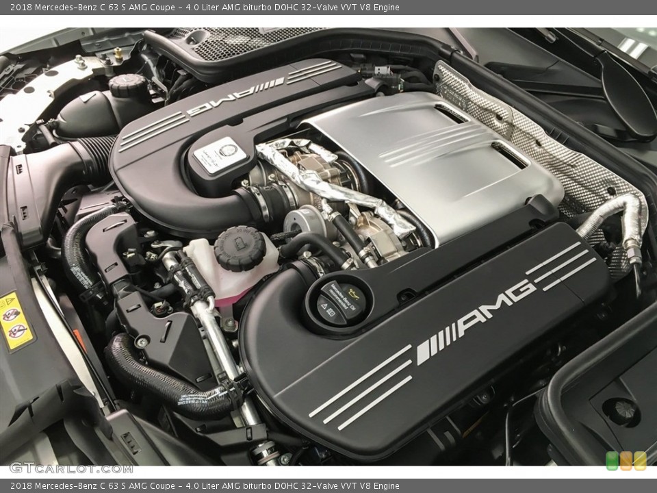 4.0 Liter AMG biturbo DOHC 32-Valve VVT V8 Engine for the 2018 Mercedes-Benz C #126441337