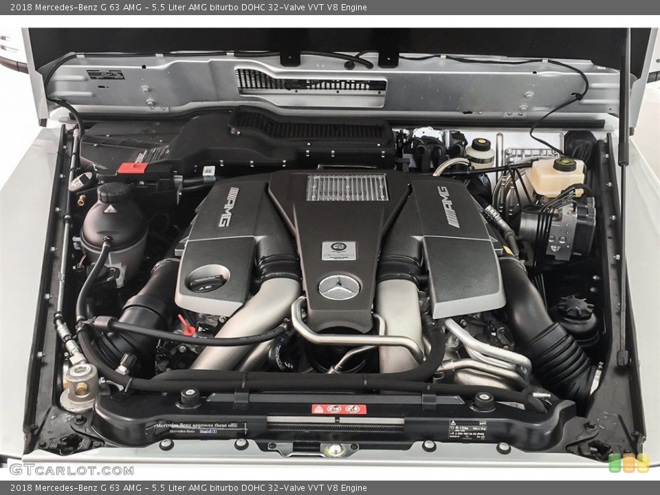 5.5 Liter AMG biturbo DOHC 32-Valve VVT V8 Engine for the 2018 Mercedes-Benz G #126503441