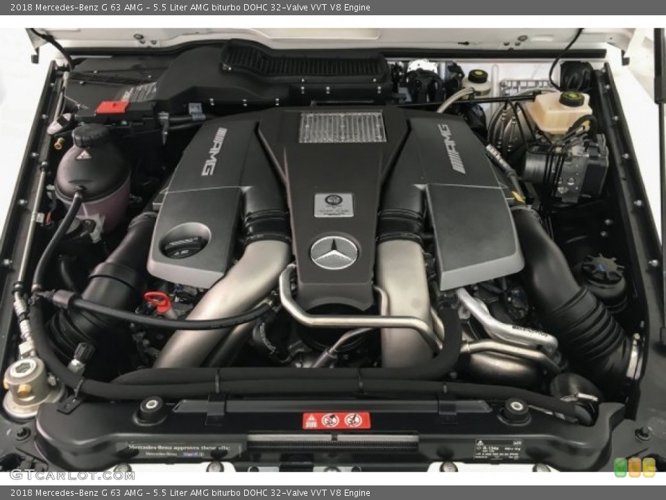 5.5 Liter AMG biturbo DOHC 32-Valve VVT V8 Engine for the 2018 Mercedes-Benz G #126565475