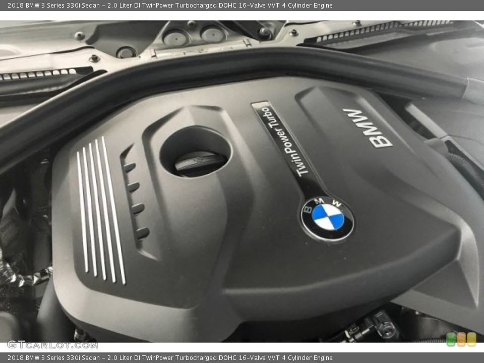 2.0 Liter DI TwinPower Turbocharged DOHC 16-Valve VVT 4 Cylinder Engine for the 2018 BMW 3 Series #126572954