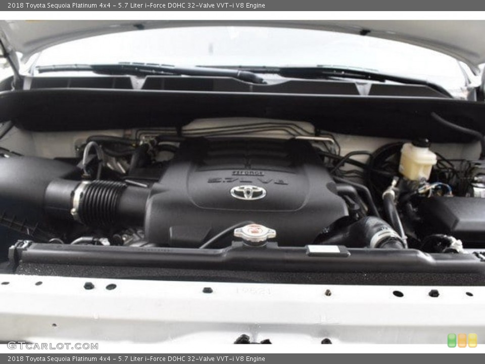 5.7 Liter i-Force DOHC 32-Valve VVT-i V8 Engine for the 2018 Toyota Sequoia #126635801