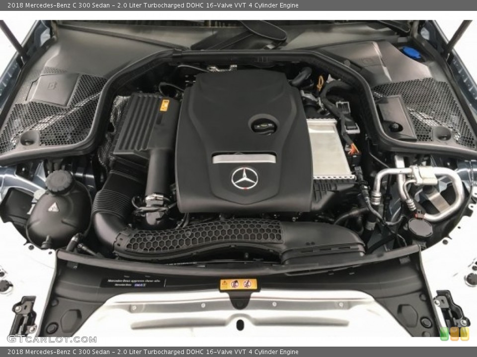 2.0 Liter Turbocharged DOHC 16-Valve VVT 4 Cylinder Engine for the 2018 Mercedes-Benz C #126643007