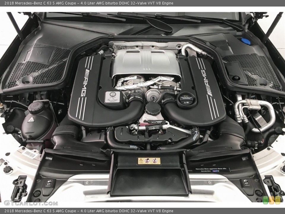 4.0 Liter AMG biturbo DOHC 32-Valve VVT V8 Engine for the 2018 Mercedes-Benz C #126707027