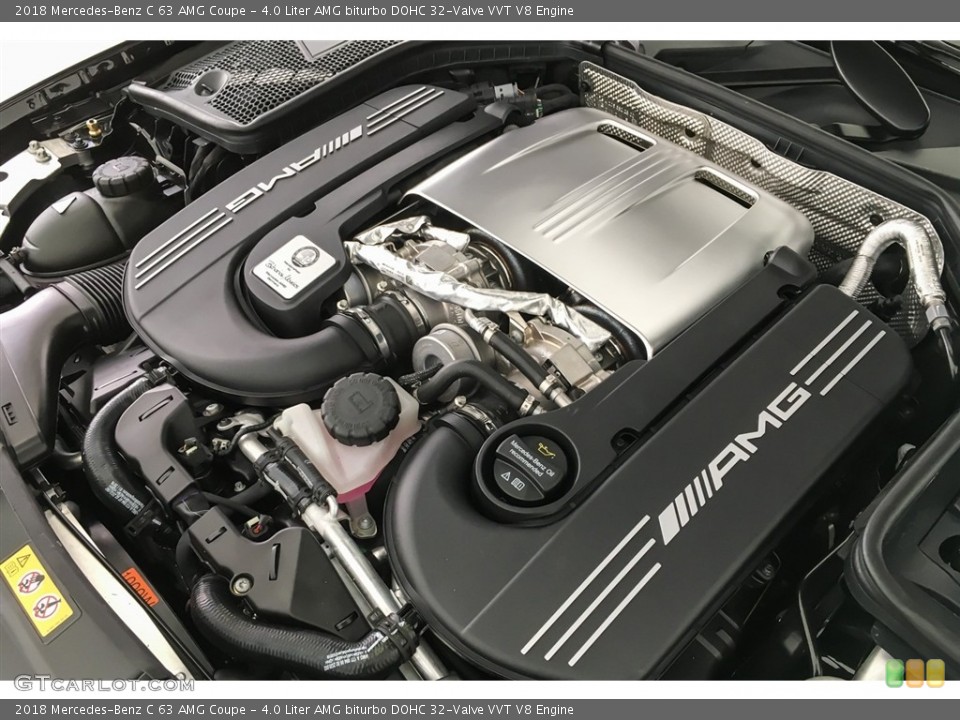 4.0 Liter AMG biturbo DOHC 32-Valve VVT V8 Engine for the 2018 Mercedes-Benz C #126720891