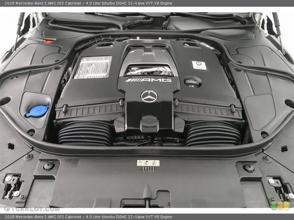 4.0 Liter biturbo DOHC 32-Valve VVT V8 Engine for the 2018 Mercedes-Benz S #126724155