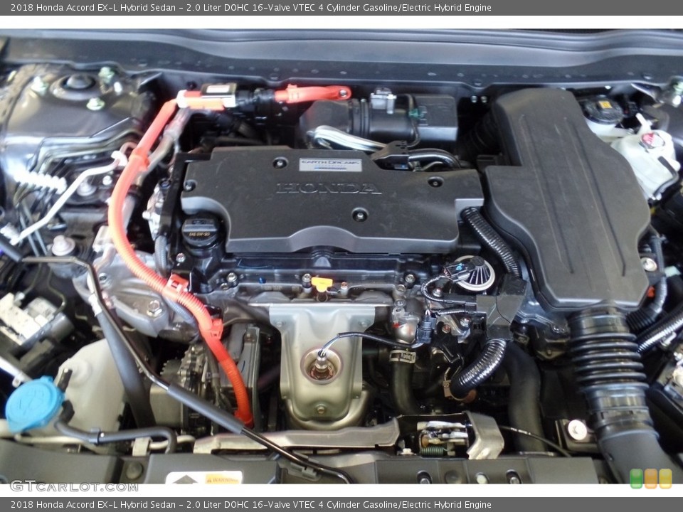 2.0 Liter DOHC 16-Valve VTEC 4 Cylinder Gasoline/Electric Hybrid Engine for the 2018 Honda Accord #126791387