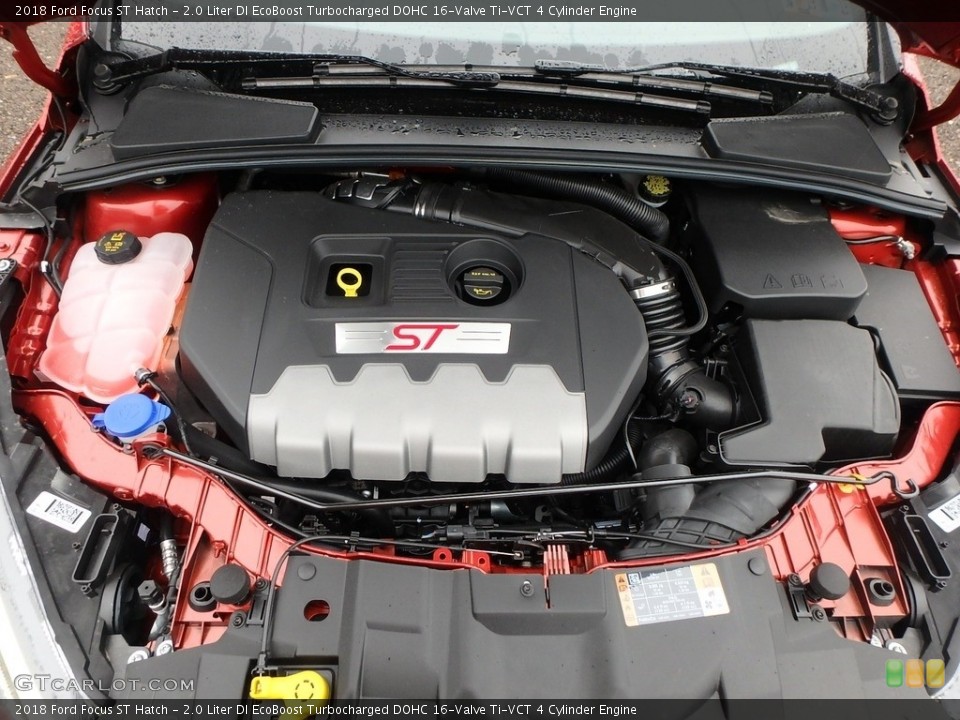 2.0 Liter DI EcoBoost Turbocharged DOHC 16-Valve Ti-VCT 4 Cylinder 2018 Ford Focus Engine
