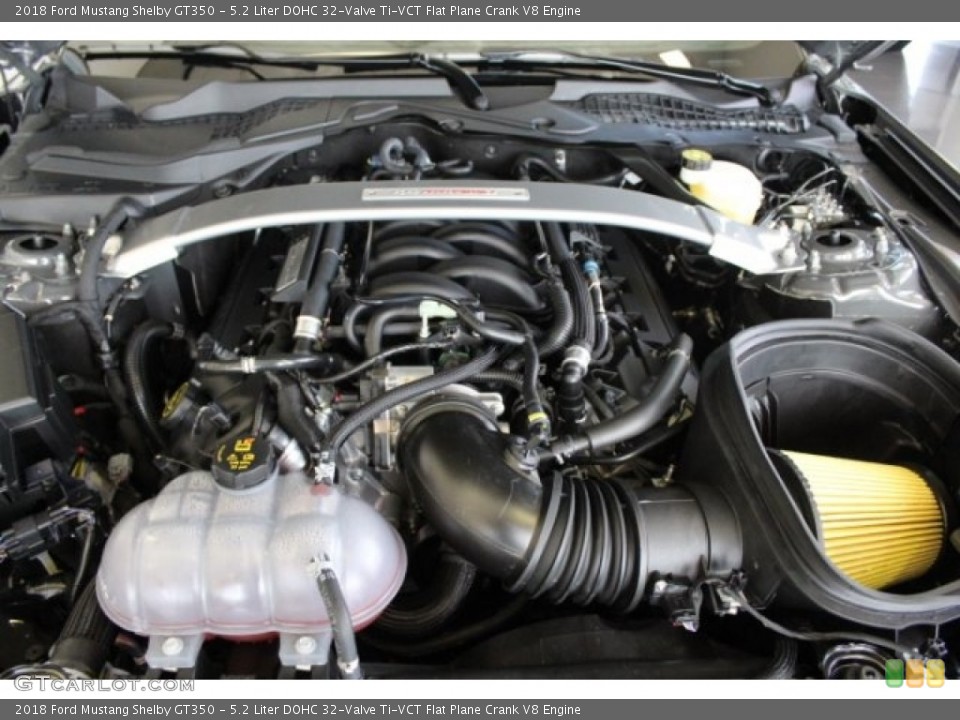 5.2 Liter DOHC 32-Valve Ti-VCT Flat Plane Crank V8 Engine for the 2018 Ford Mustang #126821717