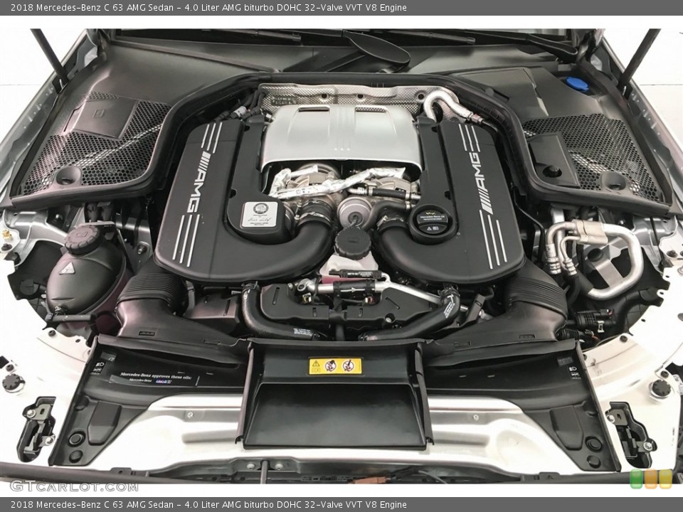 4.0 Liter AMG biturbo DOHC 32-Valve VVT V8 Engine for the 2018 Mercedes-Benz C #126838700