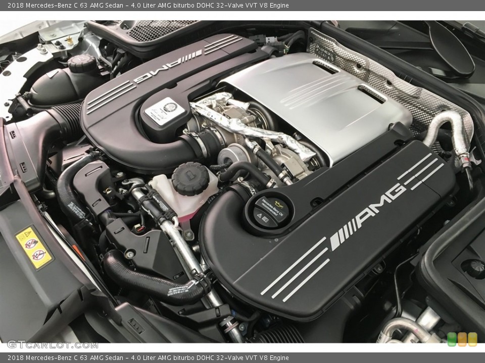 4.0 Liter AMG biturbo DOHC 32-Valve VVT V8 Engine for the 2018 Mercedes-Benz C #126839264