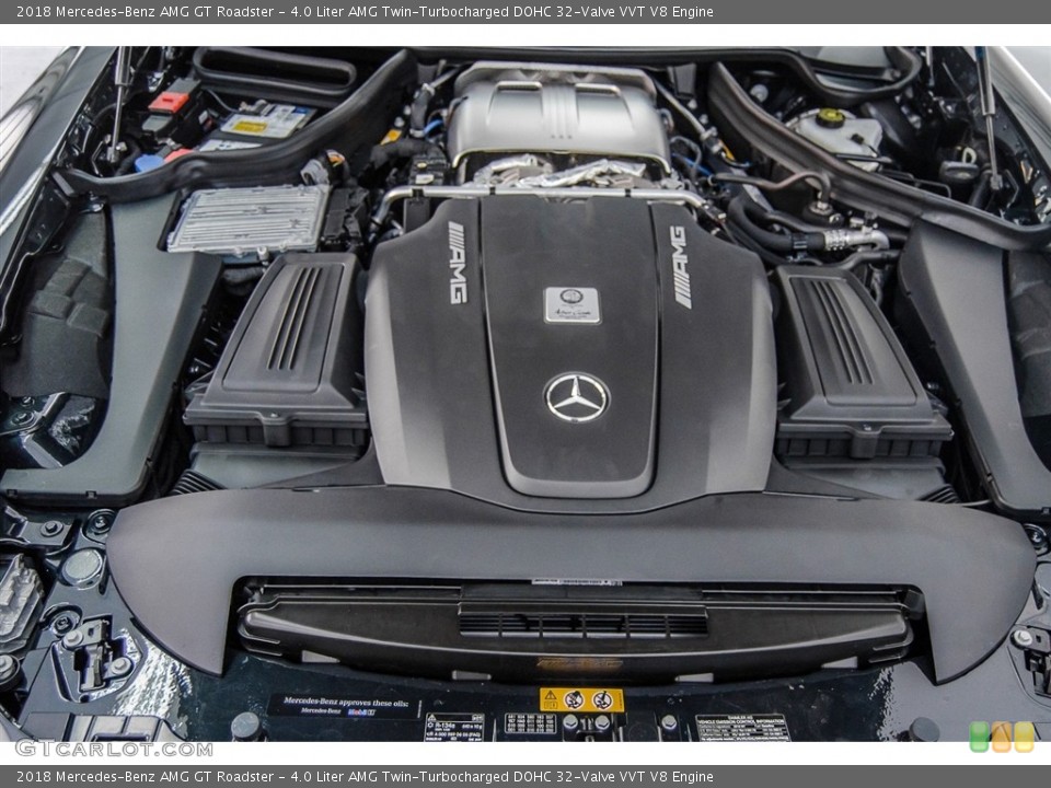 4.0 Liter AMG Twin-Turbocharged DOHC 32-Valve VVT V8 Engine for the 2018 Mercedes-Benz AMG GT #126860857