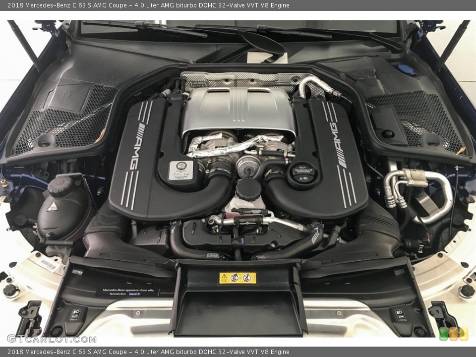 4.0 Liter AMG biturbo DOHC 32-Valve VVT V8 Engine for the 2018 Mercedes-Benz C #126891177