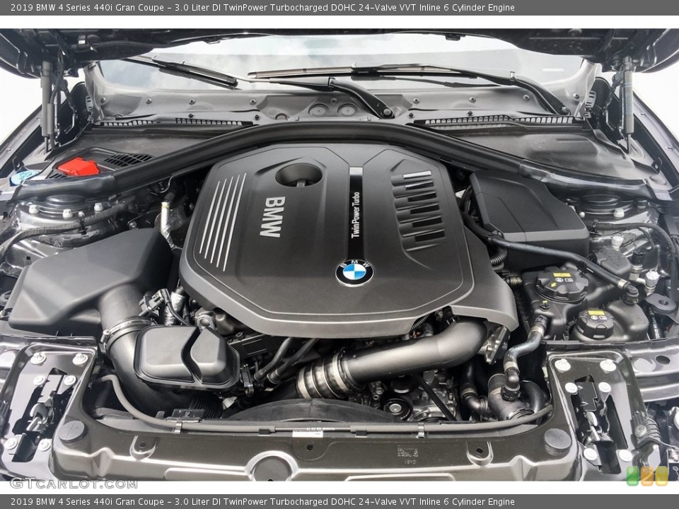 3.0 Liter DI TwinPower Turbocharged DOHC 24-Valve VVT Inline 6 Cylinder Engine for the 2019 BMW 4 Series #126956768