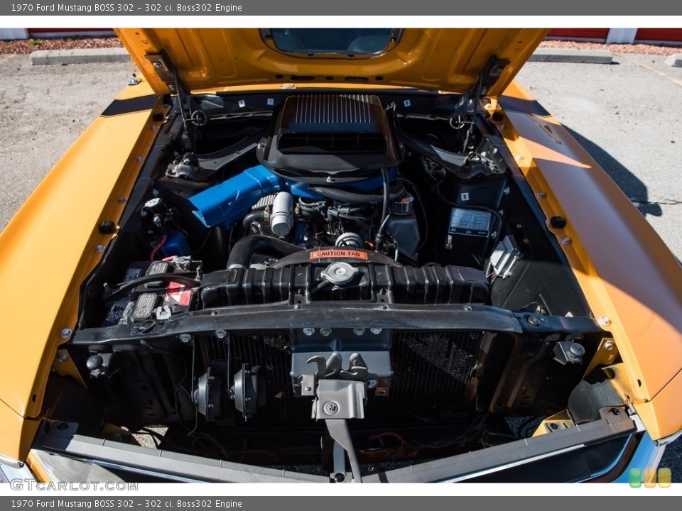 302 ci. Boss302 Engine for the 1970 Ford Mustang #126968435