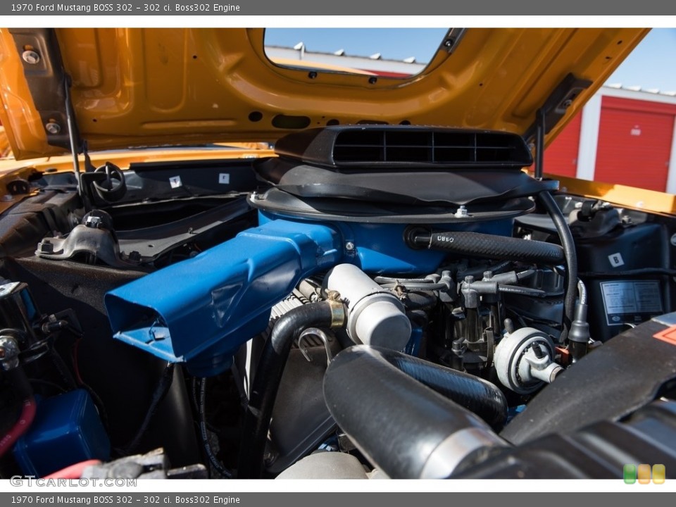 302 ci. Boss302 Engine for the 1970 Ford Mustang #126968456