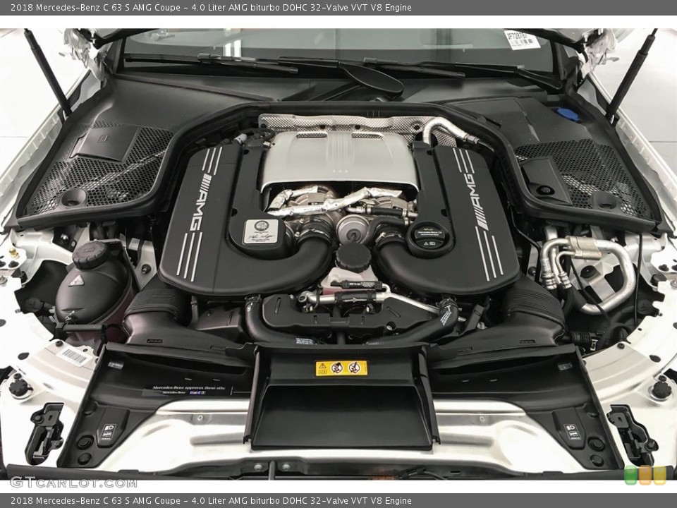 4.0 Liter AMG biturbo DOHC 32-Valve VVT V8 Engine for the 2018 Mercedes-Benz C #126991286