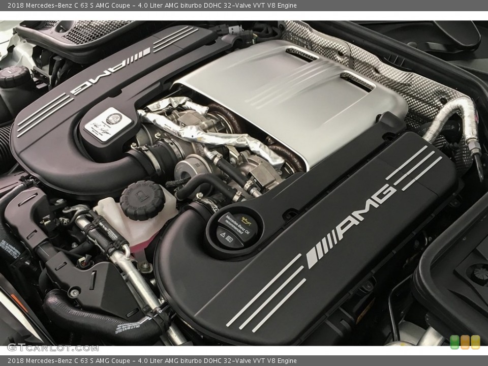 4.0 Liter AMG biturbo DOHC 32-Valve VVT V8 Engine for the 2018 Mercedes-Benz C #126991847