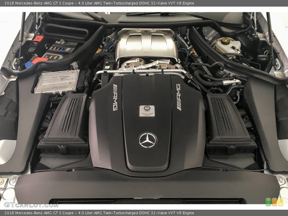 4.0 Liter AMG Twin-Turbocharged DOHC 32-Valve VVT V8 Engine for the 2018 Mercedes-Benz AMG GT #126994571