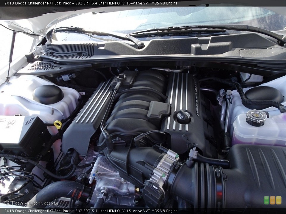392 SRT 6.4 Liter HEMI OHV 16-Valve VVT MDS V8 Engine for the 2018 Dodge Challenger #127064055