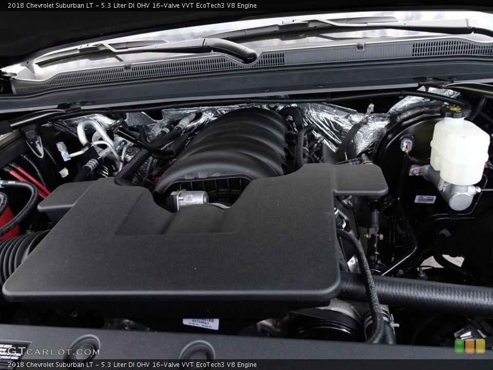 5.3 Liter DI OHV 16-Valve VVT EcoTech3 V8 2018 Chevrolet Suburban Engine