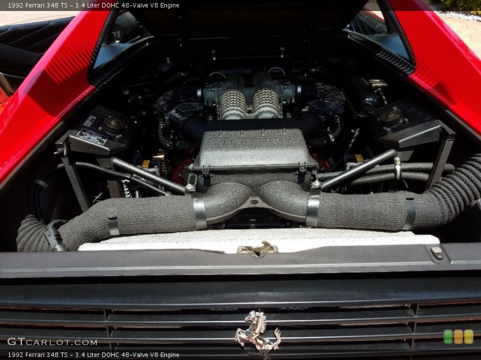 3.4 Liter DOHC 48-Valve V8 Engine for the 1992 Ferrari 348 #127077357