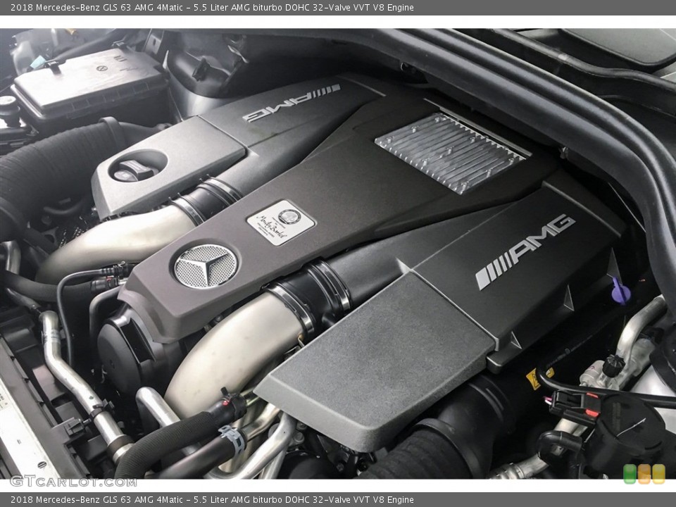 5.5 Liter AMG biturbo DOHC 32-Valve VVT V8 Engine for the 2018 Mercedes-Benz GLS #127203252