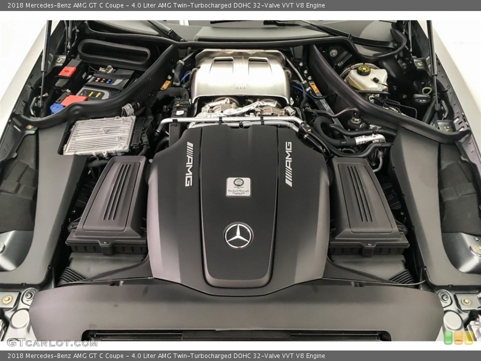 4.0 Liter AMG Twin-Turbocharged DOHC 32-Valve VVT V8 Engine for the 2018 Mercedes-Benz AMG GT #127204146