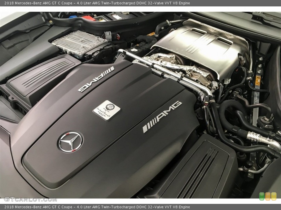 4.0 Liter AMG Twin-Turbocharged DOHC 32-Valve VVT V8 Engine for the 2018 Mercedes-Benz AMG GT #127204746