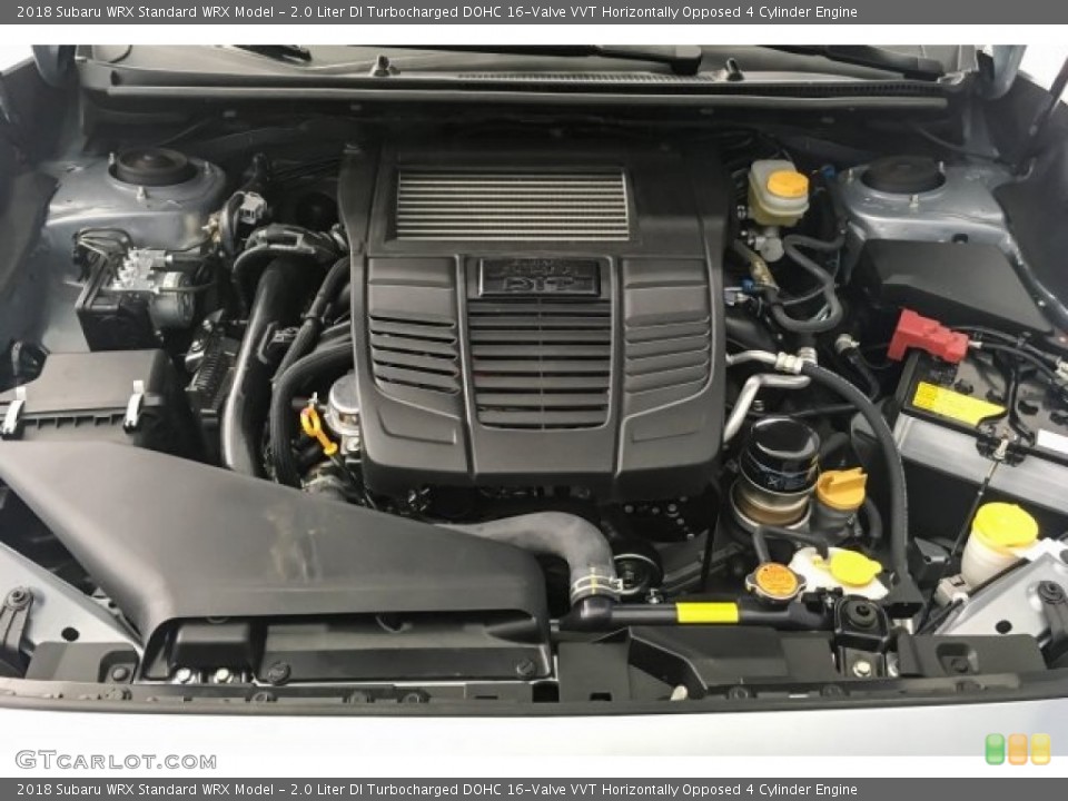 2.0 Liter DI Turbocharged DOHC 16-Valve VVT Horizontally Opposed 4 Cylinder Engine for the 2018 Subaru WRX #127219323