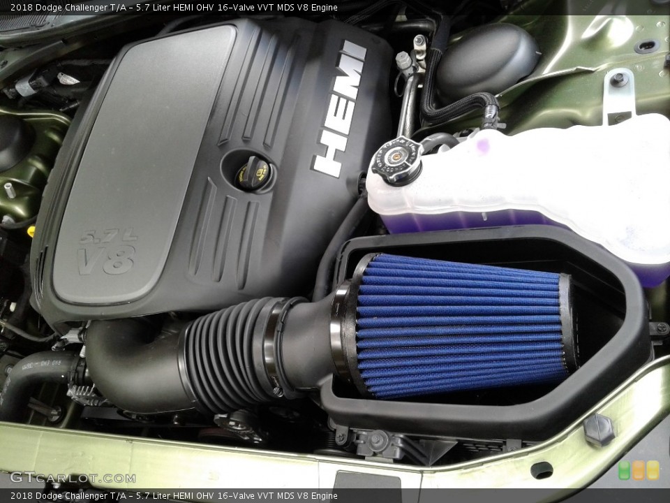 5.7 Liter HEMI OHV 16-Valve VVT MDS V8 Engine for the 2018 Dodge Challenger #127328033