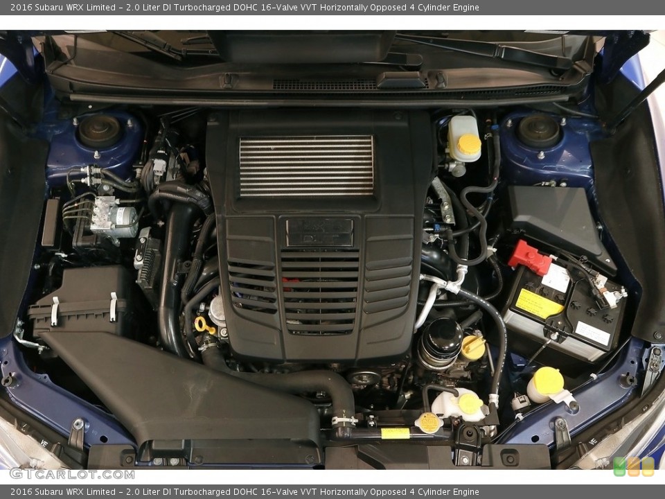 2.0 Liter DI Turbocharged DOHC 16-Valve VVT Horizontally Opposed 4 Cylinder Engine for the 2016 Subaru WRX #127336268