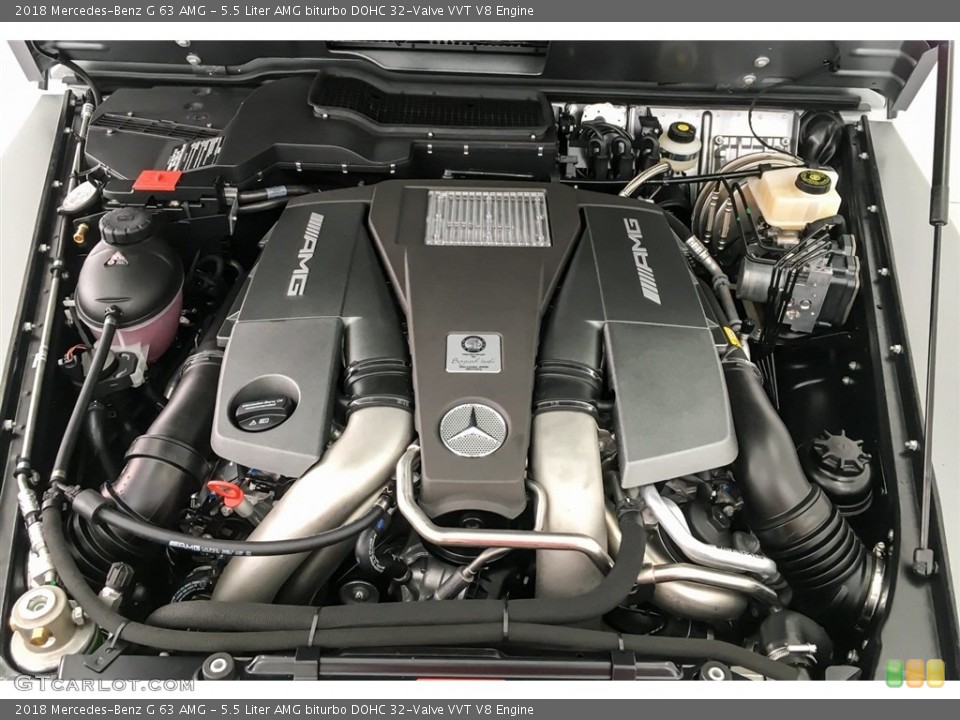 5.5 Liter AMG biturbo DOHC 32-Valve VVT V8 Engine for the 2018 Mercedes-Benz G #127363609