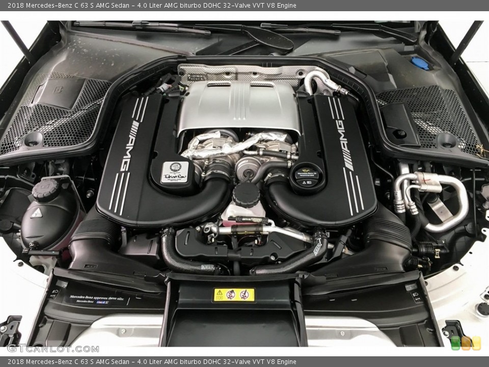 4.0 Liter AMG biturbo DOHC 32-Valve VVT V8 Engine for the 2018 Mercedes-Benz C #127365103