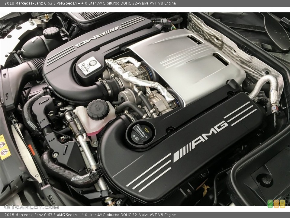 4.0 Liter AMG biturbo DOHC 32-Valve VVT V8 Engine for the 2018 Mercedes-Benz C #127365652