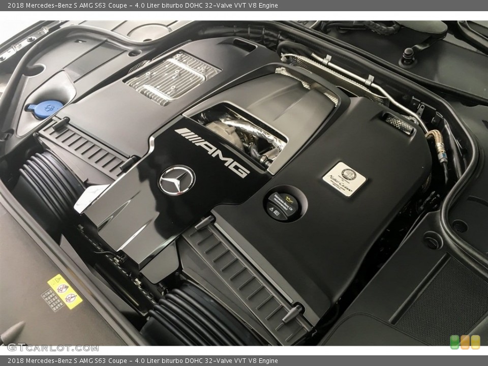 4.0 Liter biturbo DOHC 32-Valve VVT V8 Engine for the 2018 Mercedes-Benz S #127405191