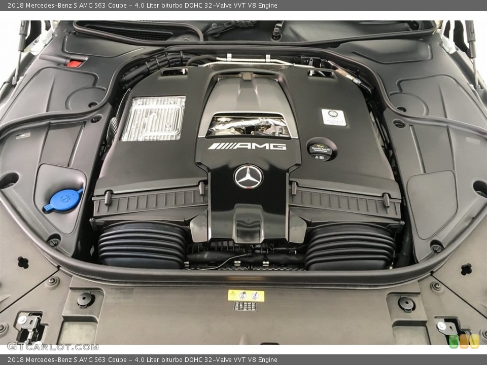 4.0 Liter biturbo DOHC 32-Valve VVT V8 Engine for the 2018 Mercedes-Benz S #127405521