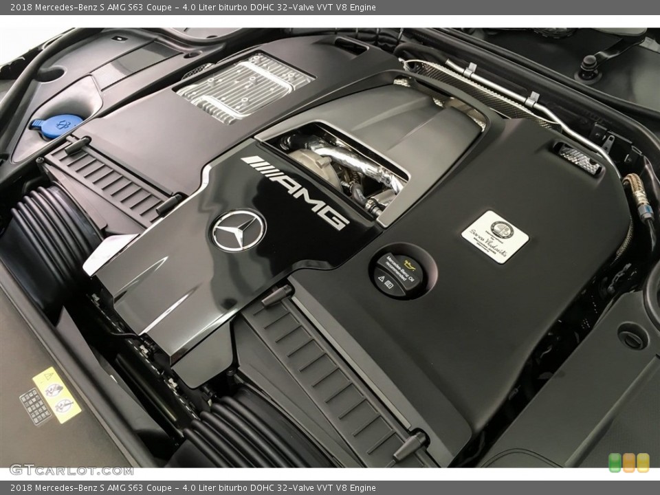 4.0 Liter biturbo DOHC 32-Valve VVT V8 Engine for the 2018 Mercedes-Benz S #127406124