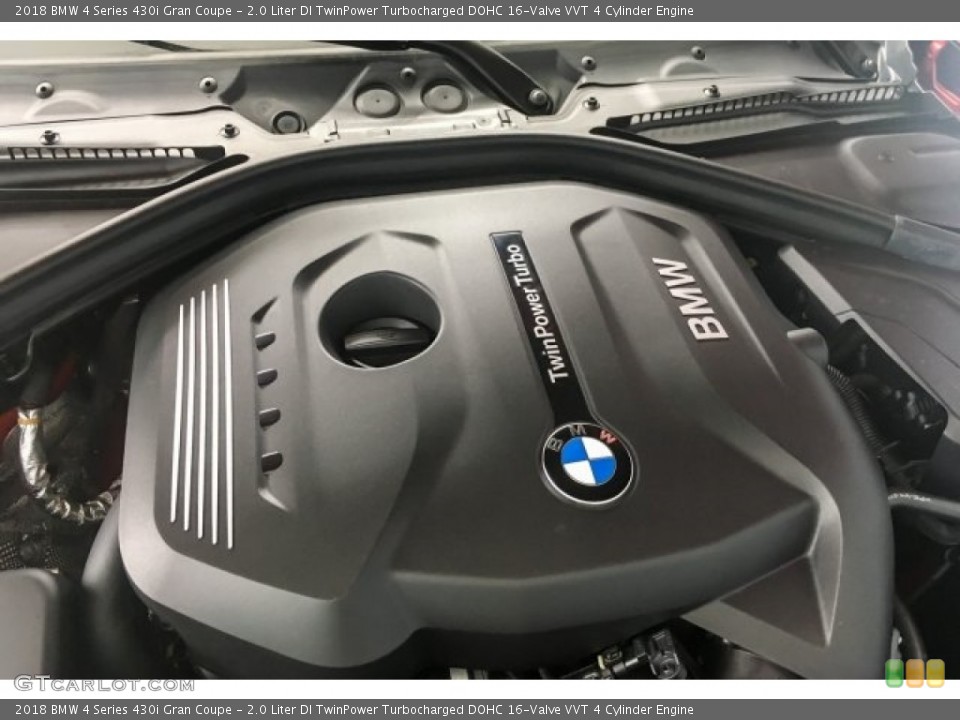 2.0 Liter DI TwinPower Turbocharged DOHC 16-Valve VVT 4 Cylinder Engine for the 2018 BMW 4 Series #127412652