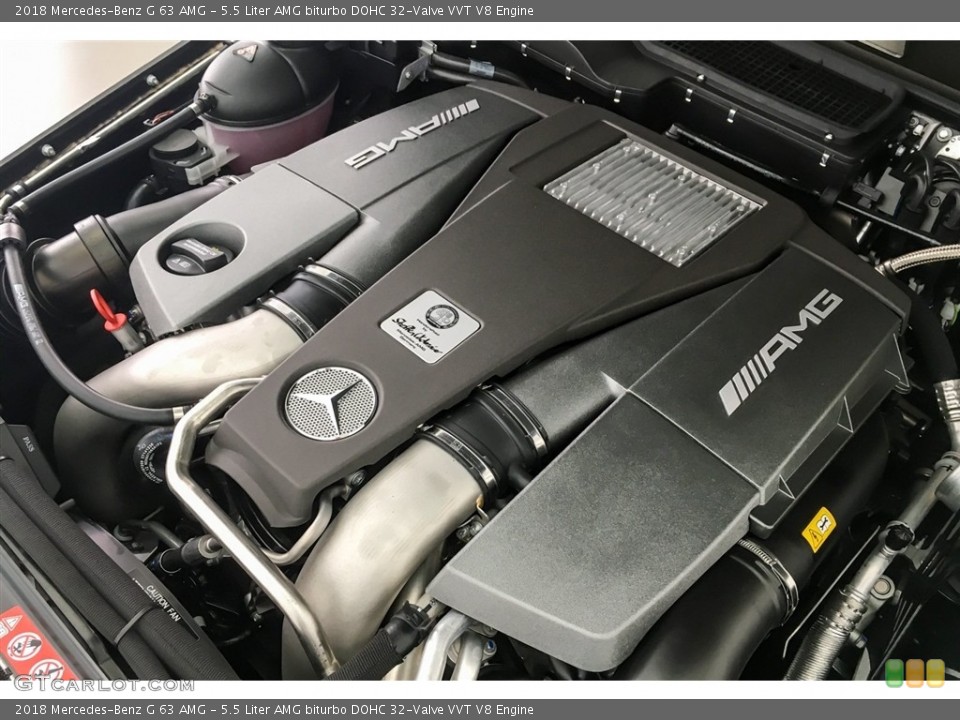 5.5 Liter AMG biturbo DOHC 32-Valve VVT V8 Engine for the 2018 Mercedes-Benz G #127458863