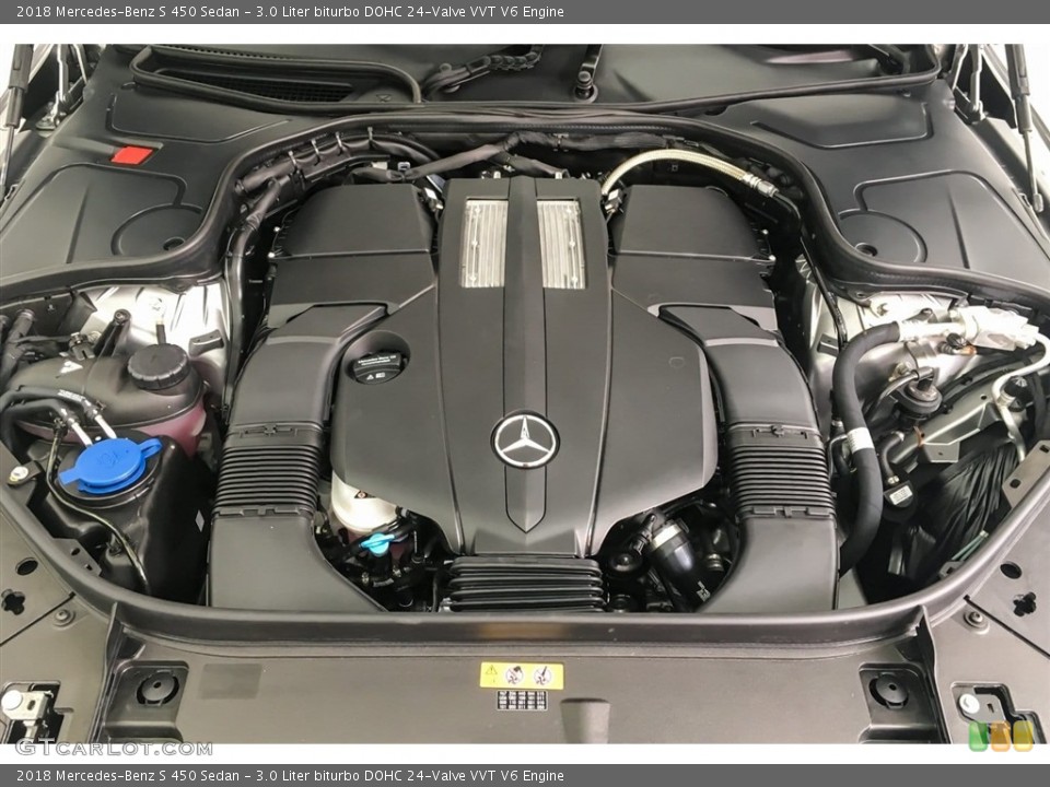 3.0 Liter biturbo DOHC 24-Valve VVT V6 Engine for the 2018 Mercedes-Benz S #127488932