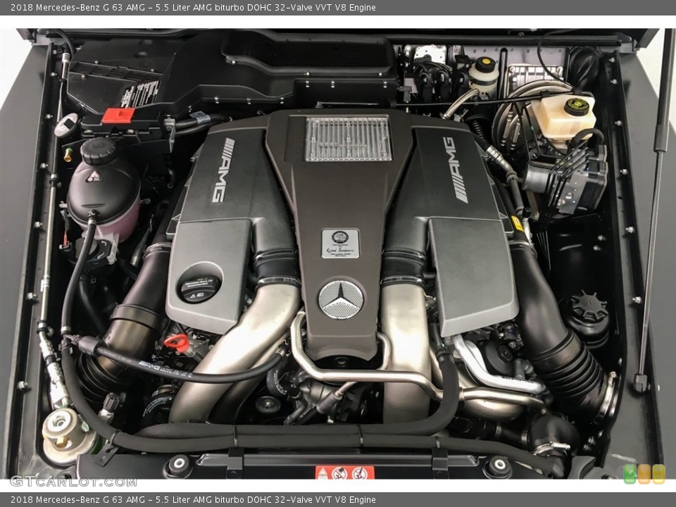5.5 Liter AMG biturbo DOHC 32-Valve VVT V8 Engine for the 2018 Mercedes-Benz G #127511411