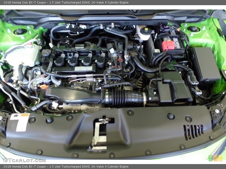 1.5 Liter Turbocharged DOHC 16-Valve 4 Cylinder Engine for the 2018 Honda Civic #127545729